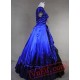 Royal Blue Victorian gown costume