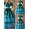 Super Gorgeous Blue Gothic Victorian Dress