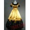 Short Sleeves Golden Victorian Lolita Dress