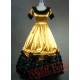 Short Sleeves Golden Victorian Lolita Dress