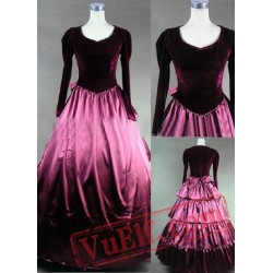 Superb Purple Gothic Victorian Dress