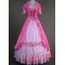 Sweet Pink Long Cotton Lolita Dress