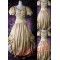 Traditional Champagne Gothic Victorian Dress