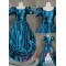 Vintage Blue Gothic Victorian Dress