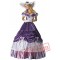Vintage Purple Lace Victorian Lolita Dress