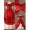 Vintage Red Gothic Victorian Lolita Dress