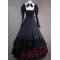 Vintage Victorian Gothic Dress With Long Sleeves