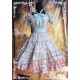 Blue Flowers Bow Lolita OP Dress