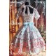 Blue Flowers Bow Lolita OP Dress