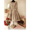 Half Sleeves Long Cotton Lolita Dress