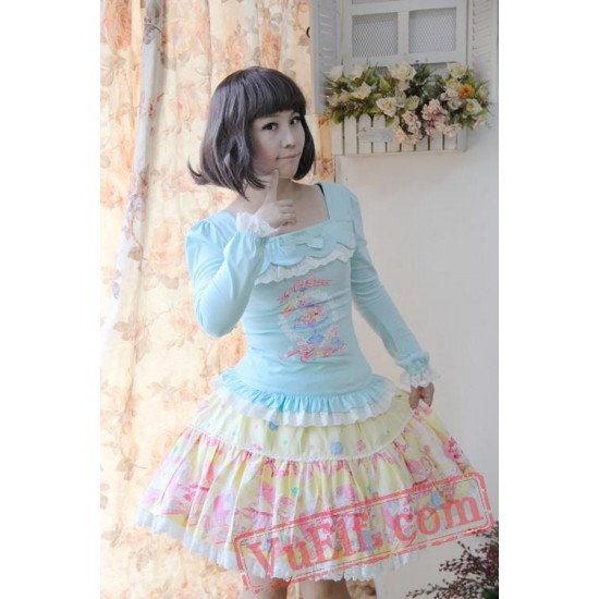 Infanta Candy Time Printed Lace Lolita Dress