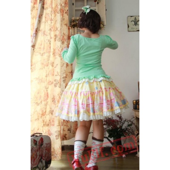 Infanta Candy Time Printed Lace Lolita Dress