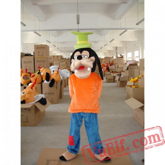 Goofy Dog Mascot Costume