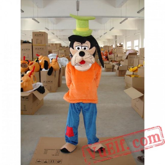 Goofy Dog Mascot Costume