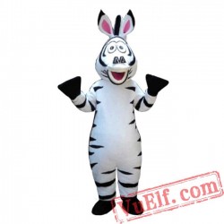 Zebra Animal Mascot Costume