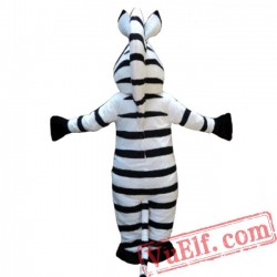 Zebra Animal Mascot Costume