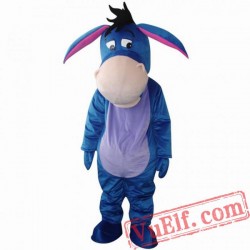 Eeyore Donkey Animal Mascot Costume