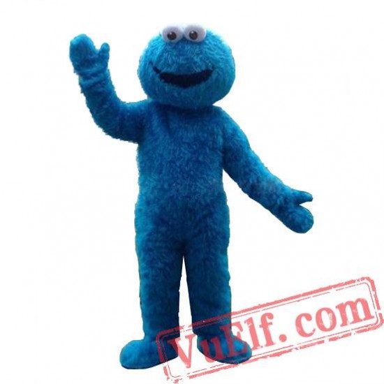 Cookie Monster Mascot Costume Cookie Monster Mascot Costume