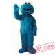 Cookie Monster Mascot Costume Cookie Monster Mascot Costume