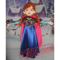 Anna Frozen Mascot Costume