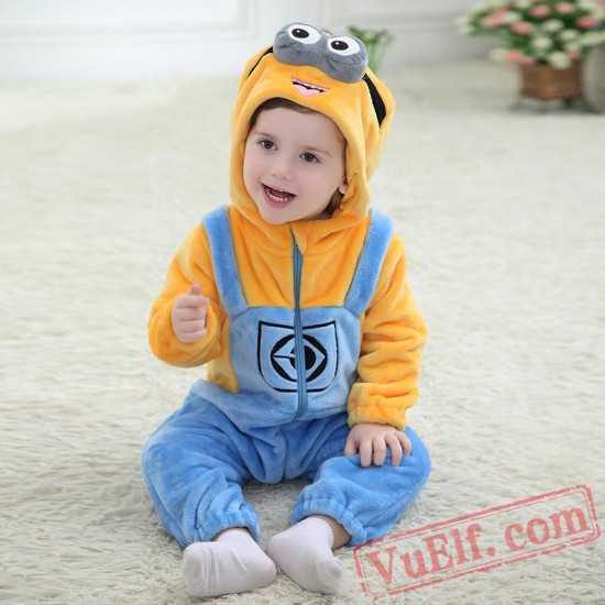 Baby Minions Kigurumi Onesie Costume