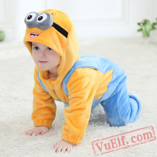 Baby Minions Kigurumi Onesie Costume