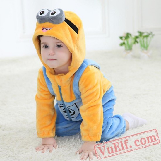 Baby Minions Kigurumi Onesie Costume