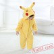 Baby Pikachu Kigurumi Onesie Costume