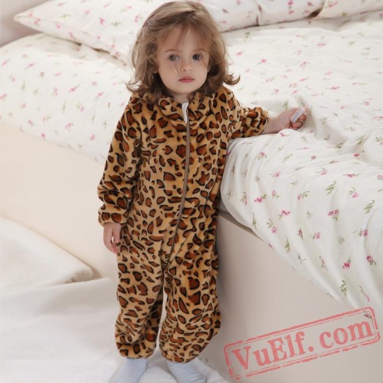 Baby Leopard Kigurumi Onesie Costume