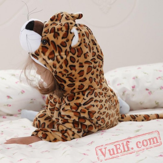 Baby Leopard Kigurumi Onesie Costume