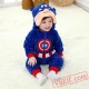 Baby US Captain Kigurumi Onesie Costume