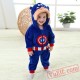 Baby US Captain Kigurumi Onesie Costume