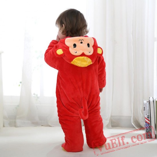 Baby Monkey Kigurumi Onesie Costume