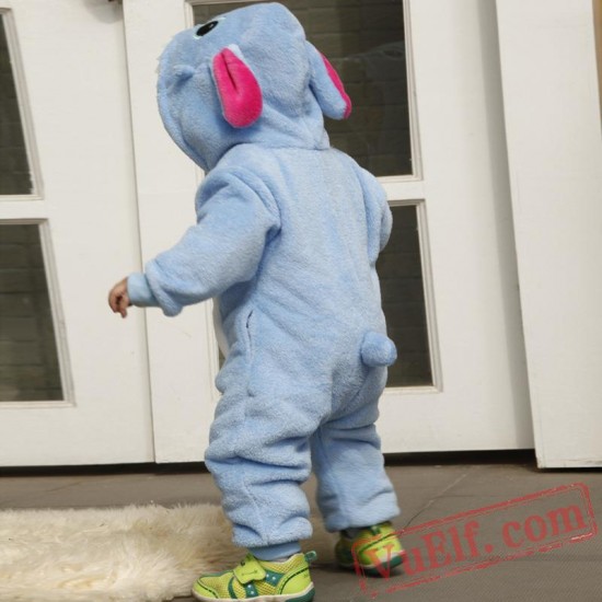 Baby Blue Star Kigurumi Onesie Costume