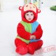 Baby Cute Rainbow Monkey Kigurumi Onesie Costume