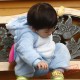 Baby Blue Star Kigurumi Onesie Costume