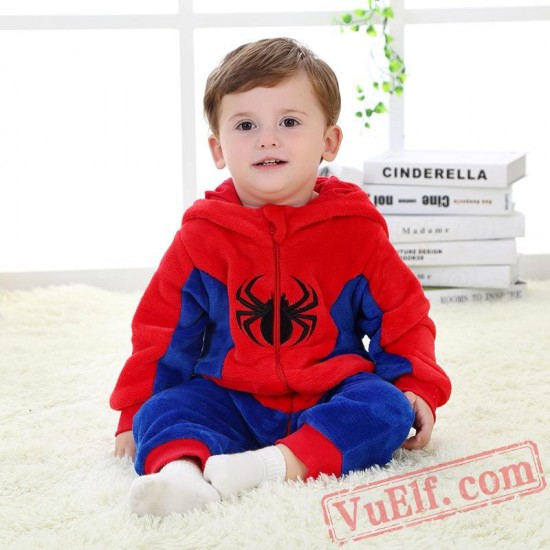 Baby Spiderman Kigurumi Onesie Costume