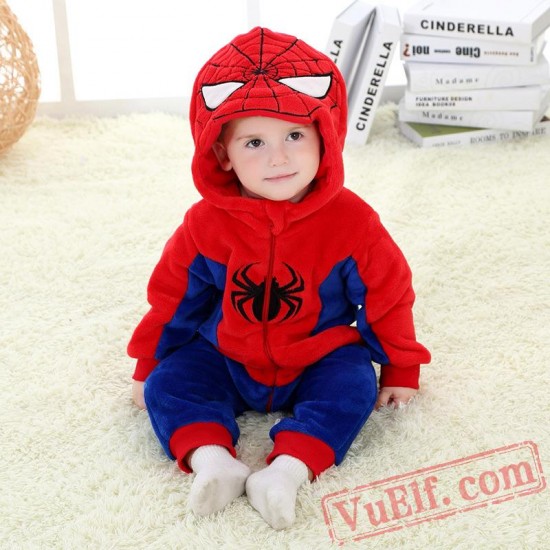 Baby Spiderman Kigurumi Onesie Costume