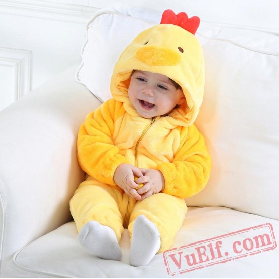 Baby Chick Kigurumi Onesie Costume