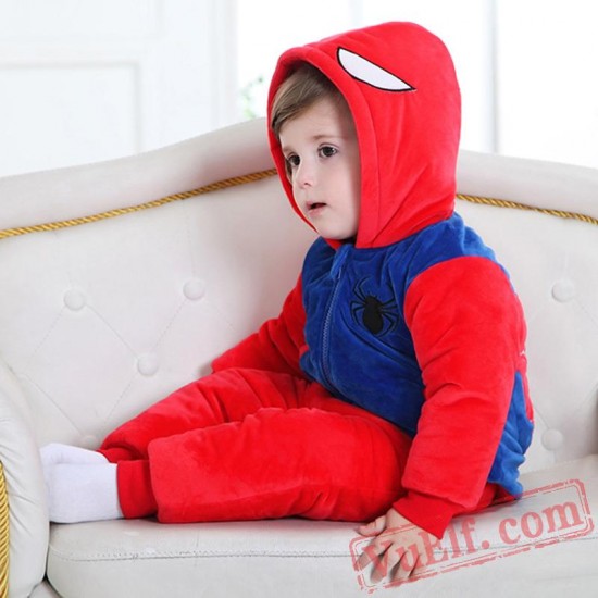 Baby Spiderman Kigurumi Onesie Costume