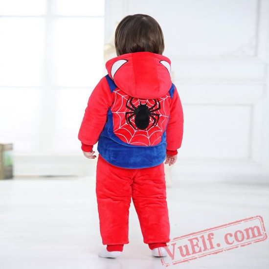 Baby Spiderman Kigurumi Onesie Costume