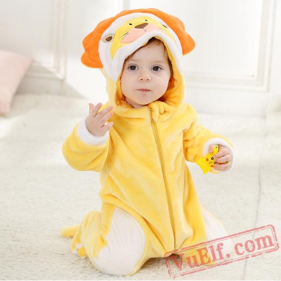 Baby Lion Kigurumi Onesie Costume