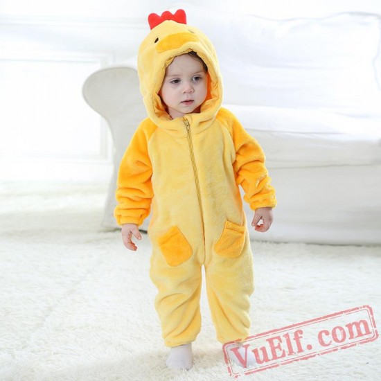 Baby Chick Kigurumi Onesie Costume