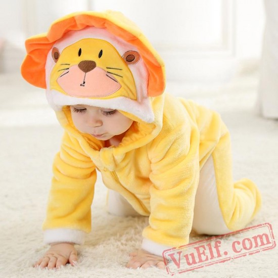 Baby Lion Kigurumi Onesie Costume
