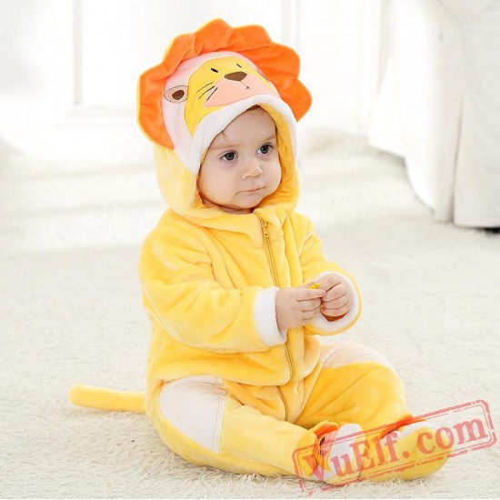 Baby Lion Kigurumi Onesie Costume