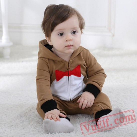 Baby Cute Raccoon Kigurumi Onesie Costume