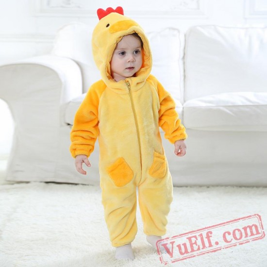 Baby Chick Kigurumi Onesie Costume