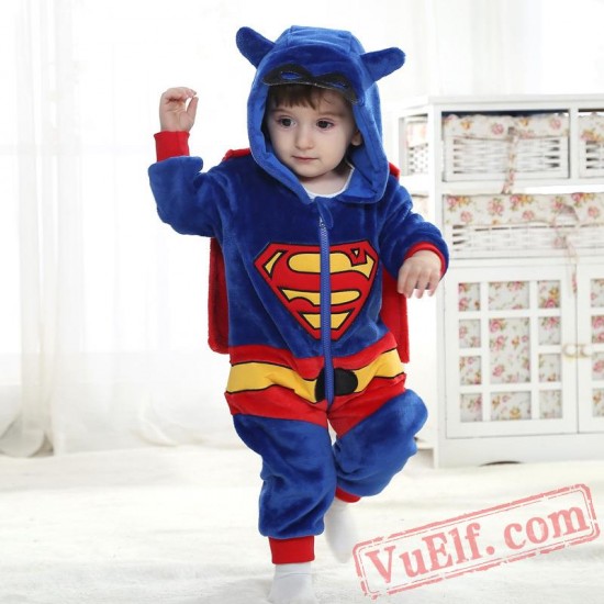 Baby Superman Kigurumi Onesie Costume