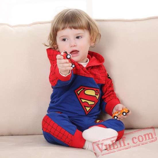 Baby Spiderman Kigurumi Onesie Costume