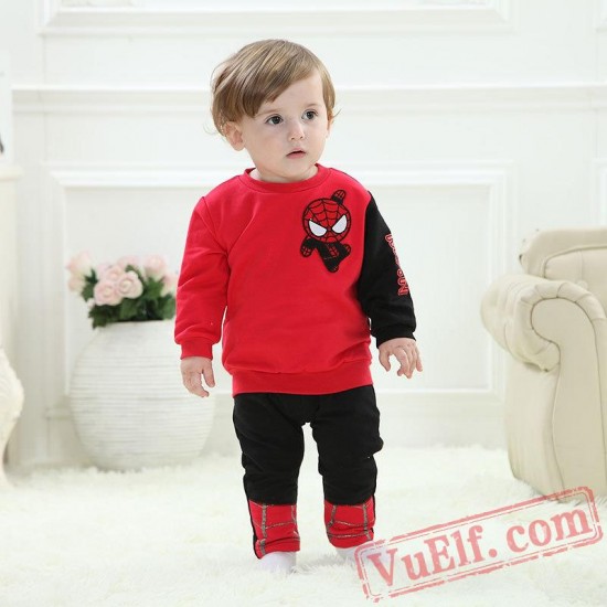 Baby Spiderman Kigurumi Onesie Costume